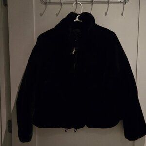 Zara Faux Fur Cropped Jacket